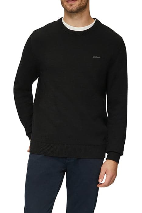 S.OLIVER PULLOVER BLACK by s. Oliver