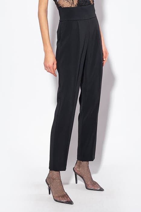 NATALIA TROUSER LIMO BLACK by PINKO