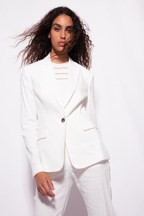 EQUILIBRATO JACKET CLOUD WHITE by PINKO