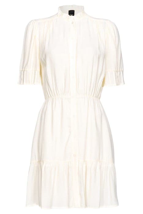 ASSEGNATO DRESS MERINGUE WHITE by PINKO