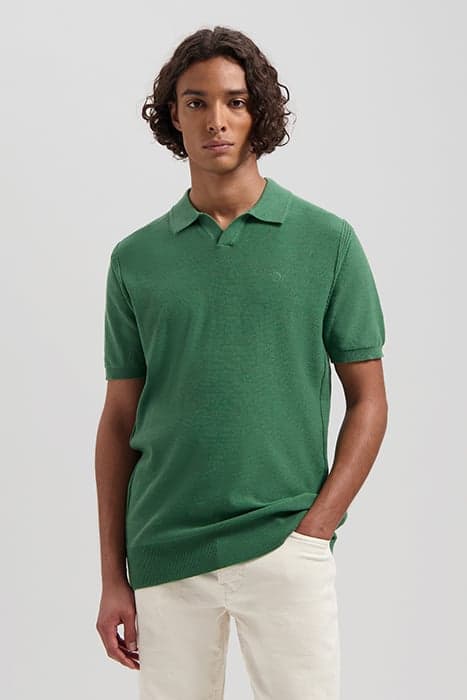 DS_MERCURY SHORT SLEEVE POLO LODEN FROST LODEN FROST by Dstrezzed