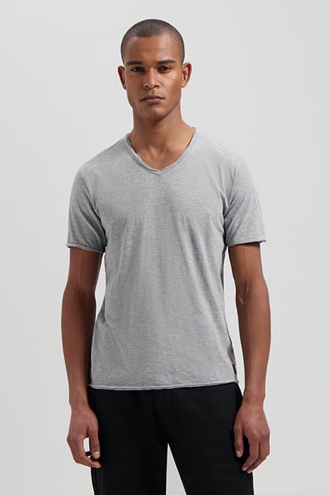 DS_STEWART TEE LT. GREY MELANGE LT. GREY MELANGE by Dstrezzed