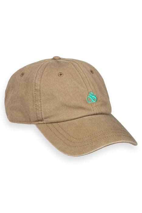 TWILL LOGO CAP KHAKI by Scotch & Soda