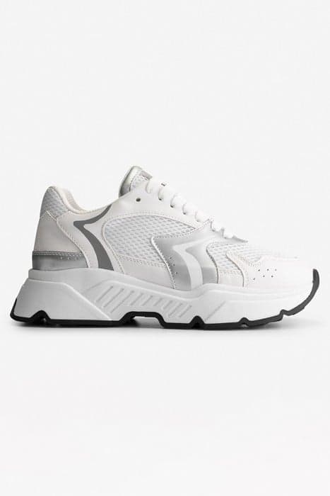 DULA SNEAKERS OFF WHITE/SILVER by NIK & NIK