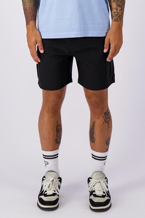 DELTA CARGO SHORTS BLACK by Black Bananas