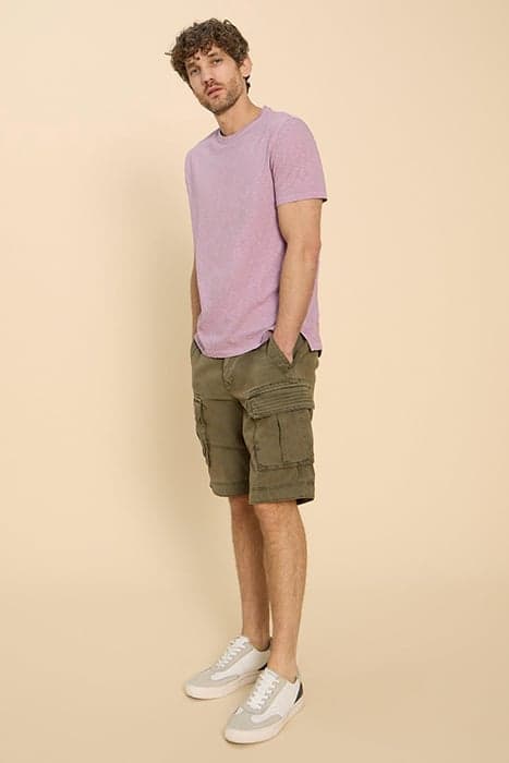 ABERSOCH SHORT SLEEVE TEE LIGHT PURPLE by White Stuff