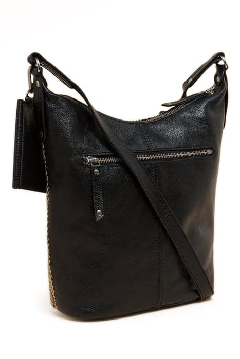 FERN LEATHER CROSSBODY BLACK MULTI by White Stuff