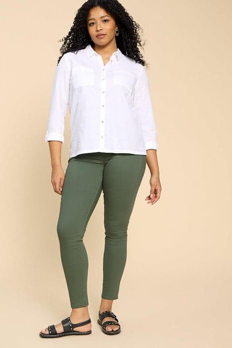 JANEY JEGGING MID GREEN by White Stuff