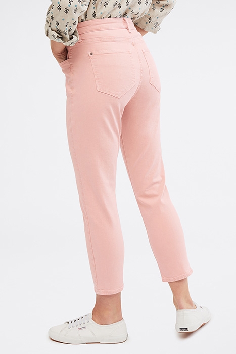 STRAIGHT CROP SPRINGS PINK PLAIN 2