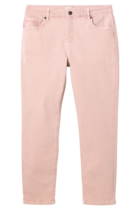 STRAIGHT CROP SPRINGS PINK PLAIN 1