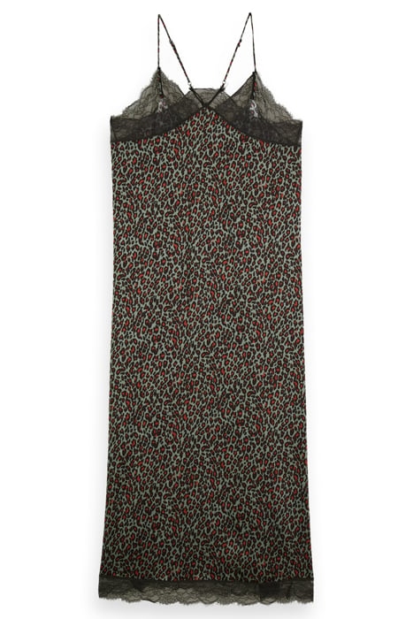 CAMI DRESS WITH LACE DETAIL CREATURES OF THE NIGHT FIELD GRE 4