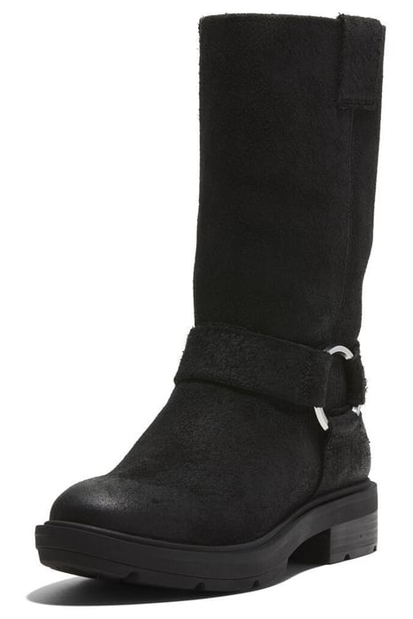 BRIMFIELD TALL PULL ON BOOT BLACK SUEDE 7