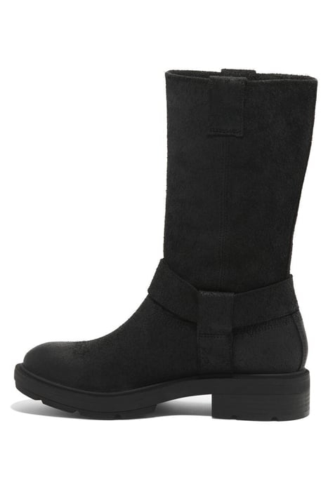 BRIMFIELD TALL PULL ON BOOT BLACK SUEDE 6