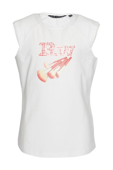 DOUBLE SLEEVE CREWNECK T-S SS WHITE 1